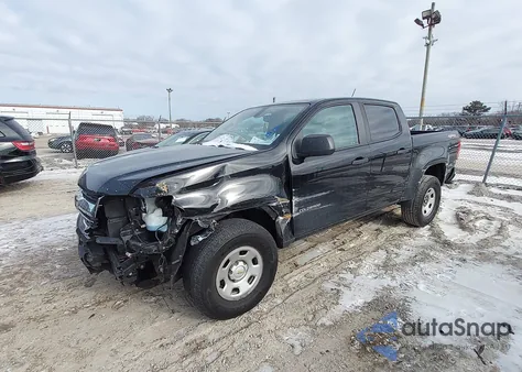 2020 Chevrolet Colorado 4Wd Short Box Wt z USA, uszkodzony, nr VIN 1GCGTBEN3L1229759